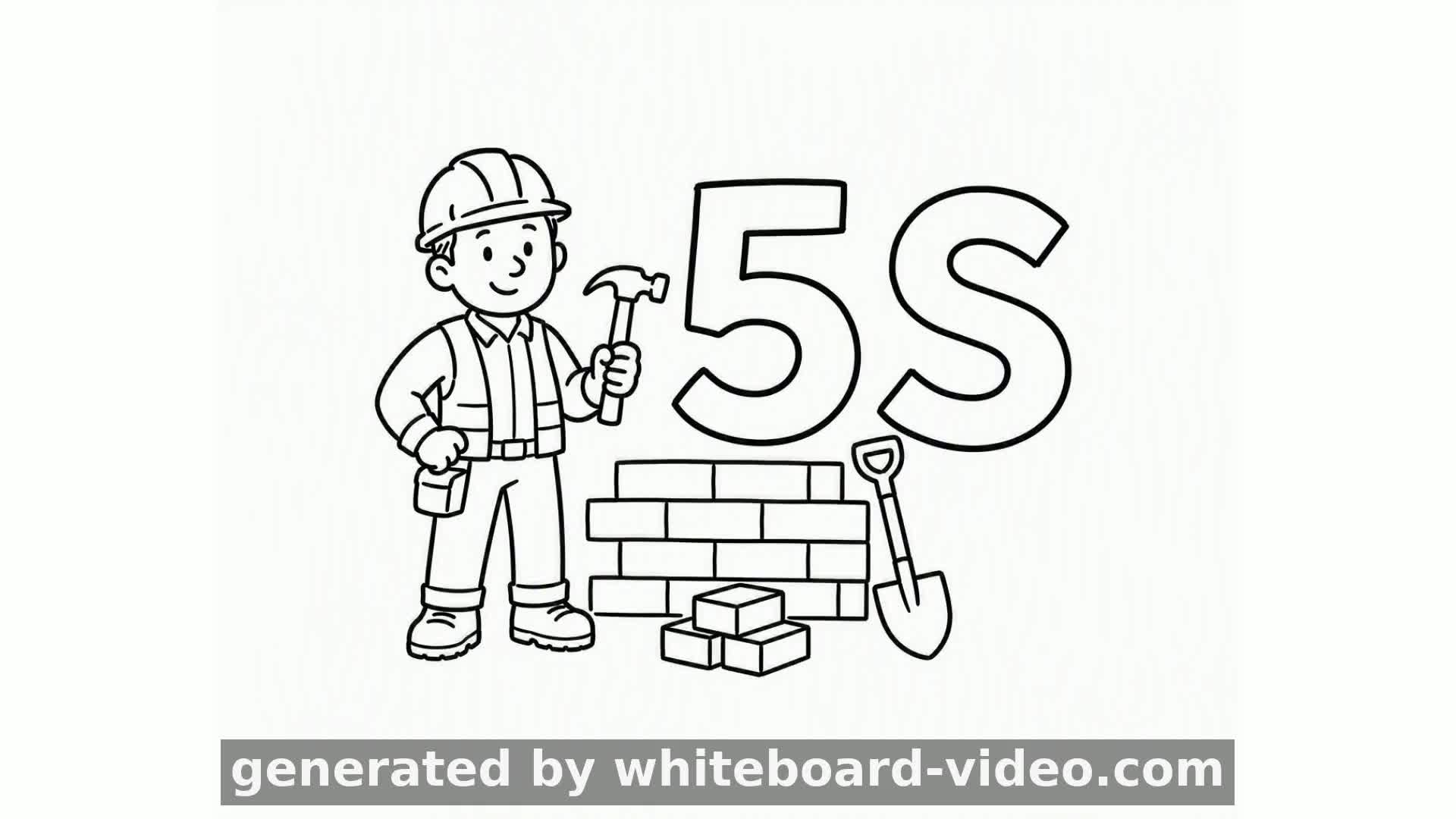 Las 5S en la construcción